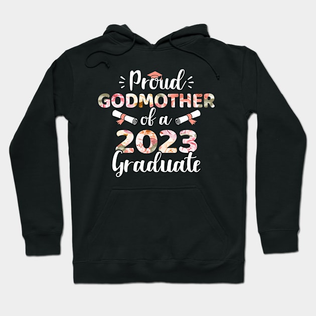 Proud godmother of a 2023 graduate for family graduation Hoodie by Designzz